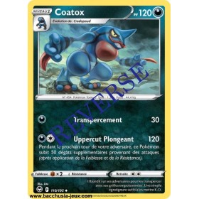 Carte Pokémon EB12 110/195 Coatox Reverse