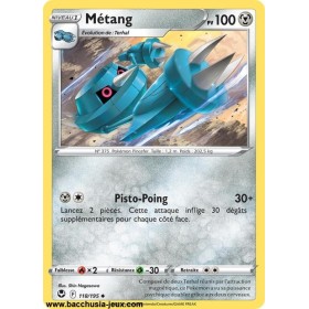 Carte Pokémon EB12 118/195 Métang