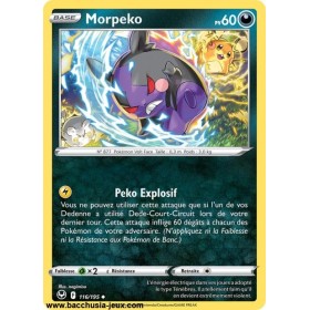 Carte Pokémon EB12 116/195 Morpeko