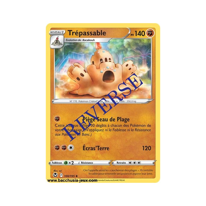 Carte Pokémon EB12 100/195 Trépassable Reverse