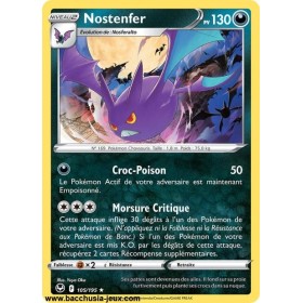 Carte Pokémon EB12 105/195 Nostenfer HOLO