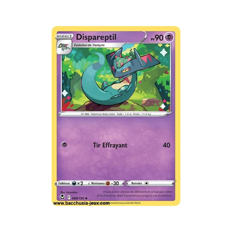 Carte Pokémon EB12 088/195 Dispareptil