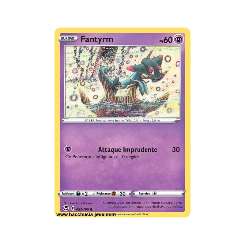 Carte Pokémon EB12 087/195 Fantyrm