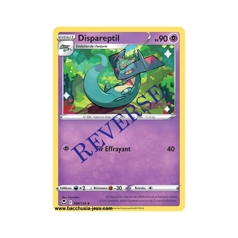 Carte Pokémon EB12 088/195 Dispareptil Reserve