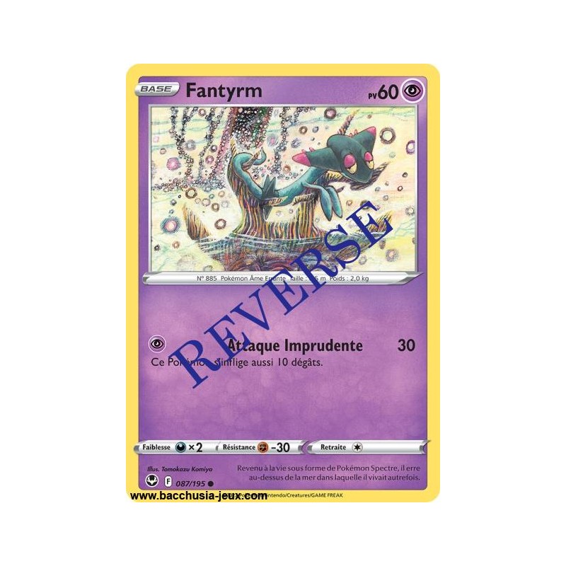 Carte Pokémon EB12 087/195 Fantyrm Reverse