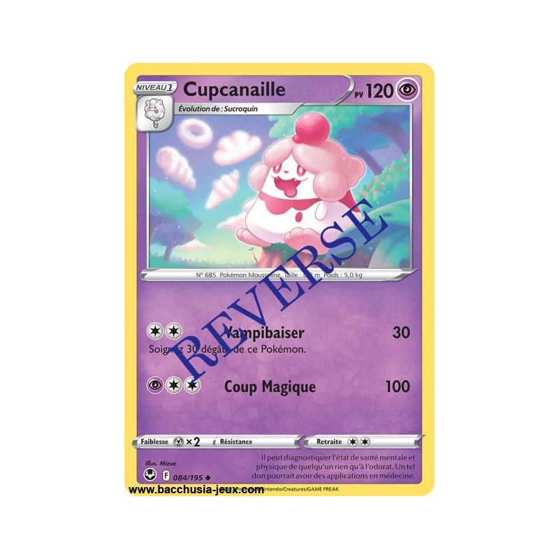 Carte Pokémon EB12 084/195 Cupcanaille Reverse