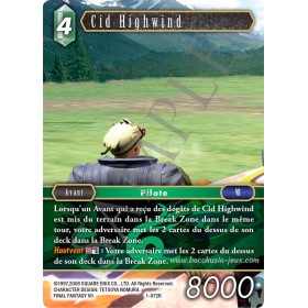 Carte FF01 Cid Highwind 1-072R