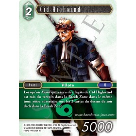 Carte FF01 Cid Highwind 1-073C