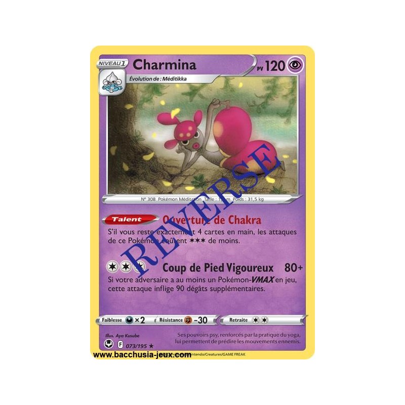 Carte Pokémon EB12 073/195 Charmina HOLO Reverse