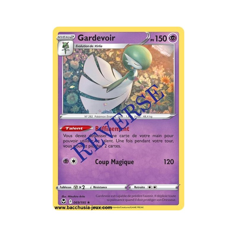 Carte Pokémon EB12 069/195 Gardevoir RARE Reverse