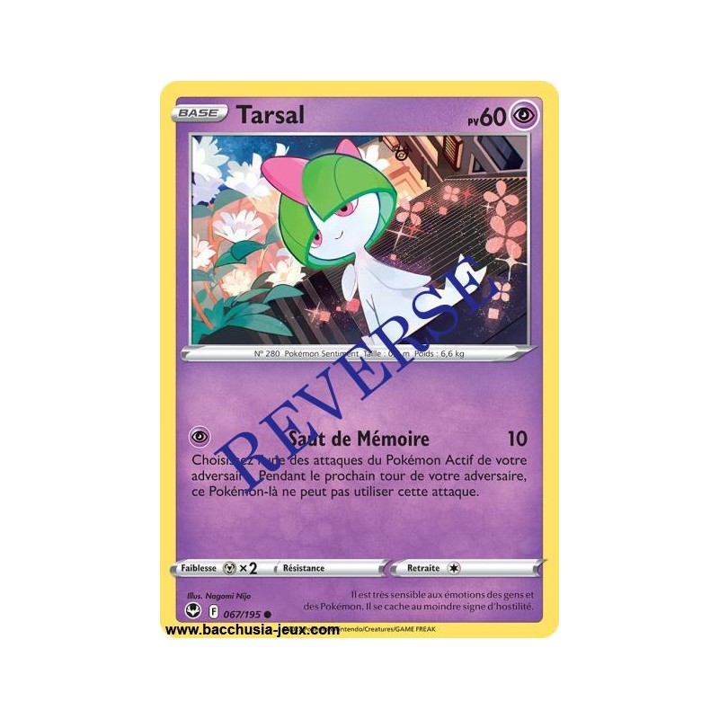 Carte Pokémon EB12 067/195 Tarsal Reverse