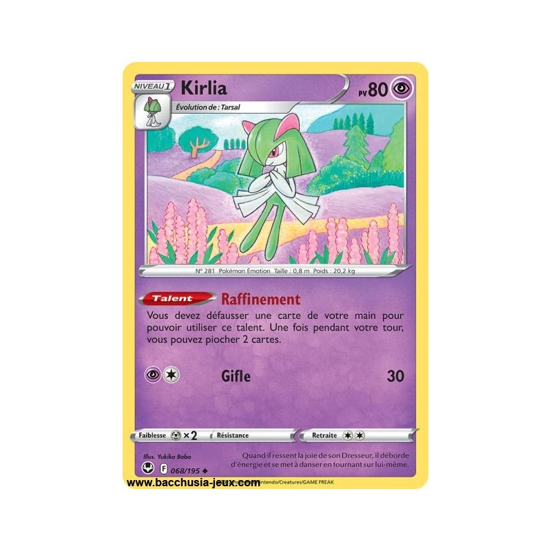 Carte Pokémon EB12 068/195 Kirlia