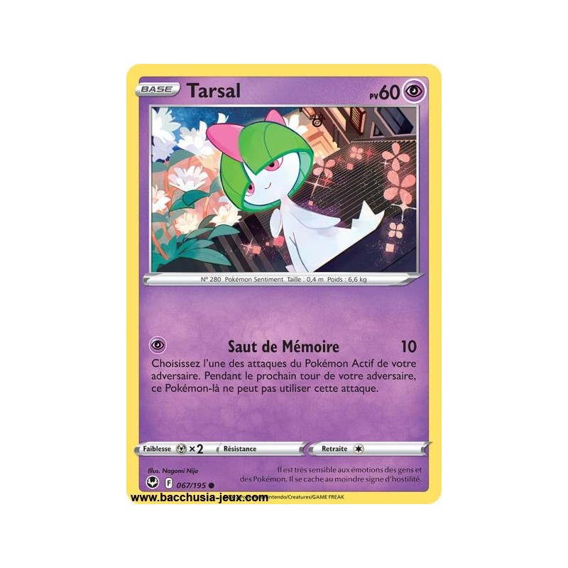 Carte Pokémon EB12 067/195 Tarsal