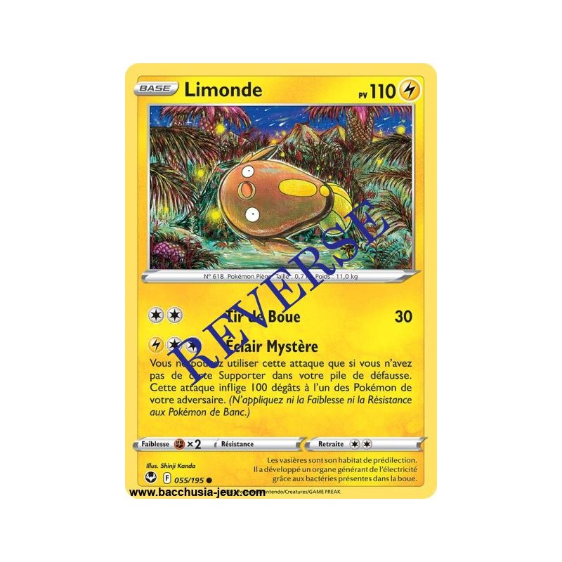 Carte Pokémon EB12 055/195 Limonde Reverse