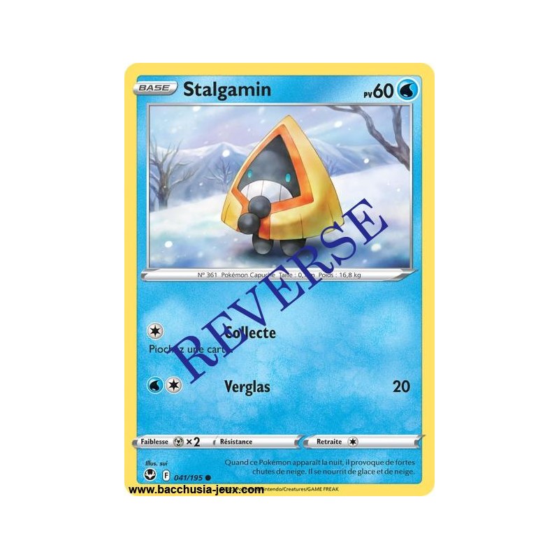Carte Pokémon EB12 041/195 Stalgamin Reverse