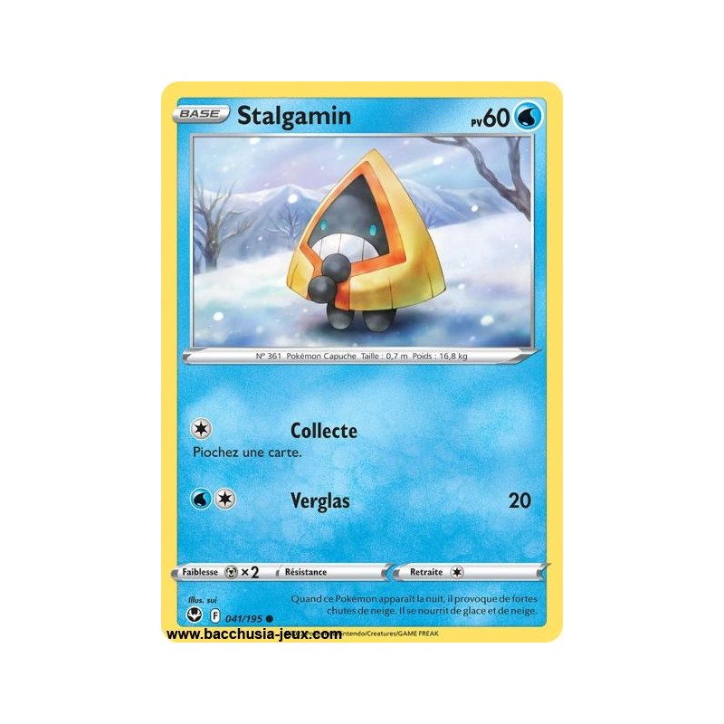 Carte Pokémon EB12 041/195 Stalgamin