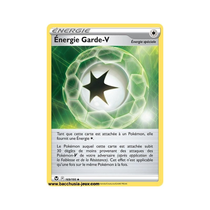 Carte Pokémon EB12 169/195 Energie Garde-V