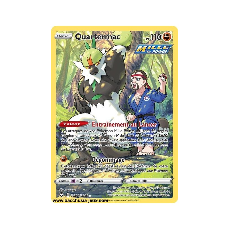 Carte Pokémon EB12 TG08/TG30 Quartermac