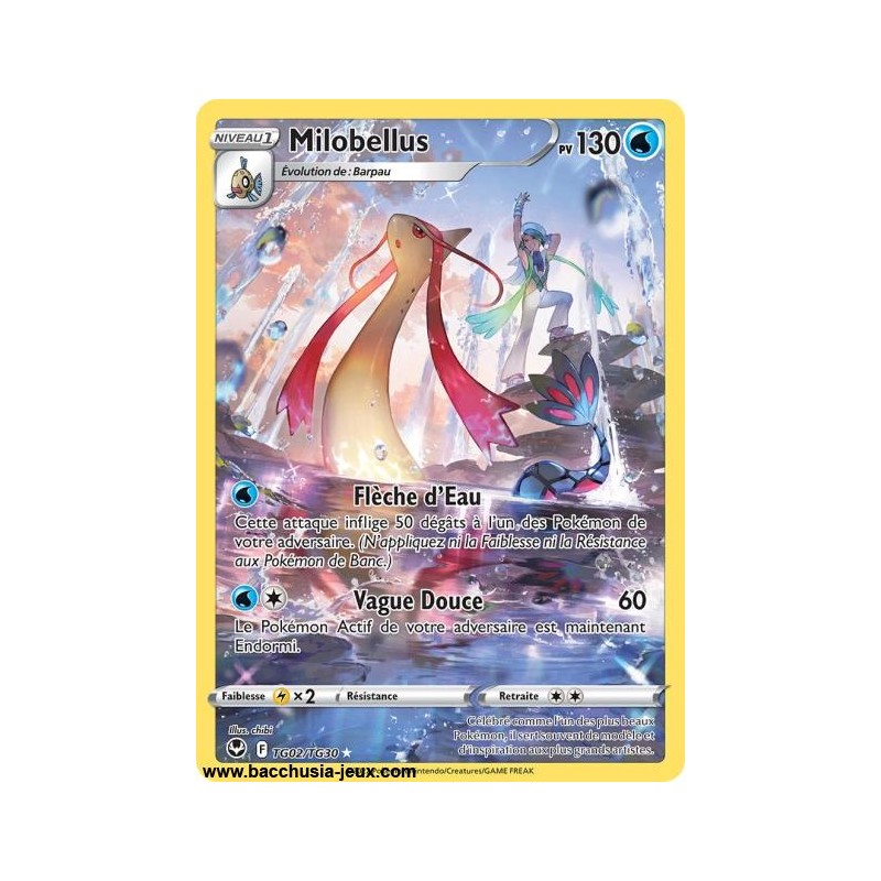 Carte Pokémon EB12 TG02/TG30 Milobellus