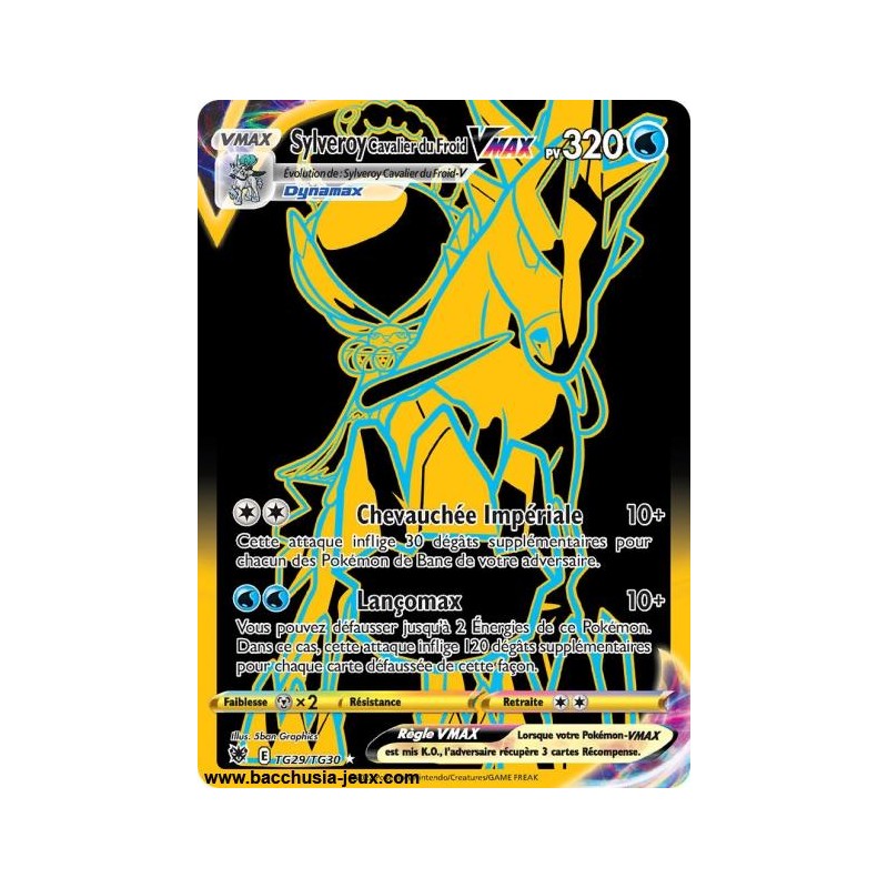 Carte Pokémon EB10 TG29/TG30 Sylveroy Cavalier du froid VMax