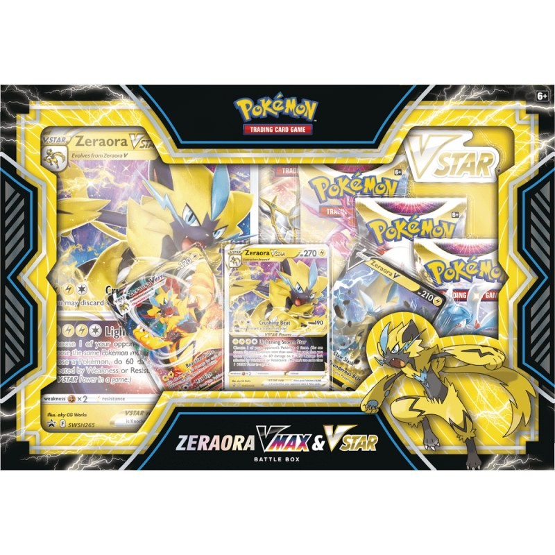 Coffret Zeraora V Max et V Star Coffret Zeraora V Max et V Star