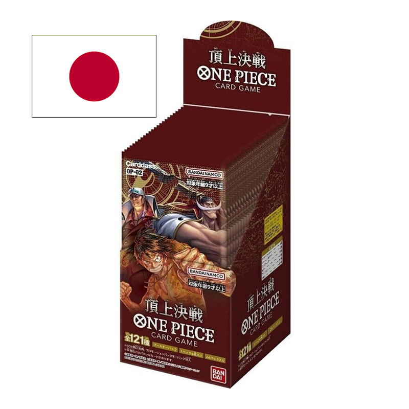 [JAP] - One Piece Display de 24 Boosters OP02 Paramount War