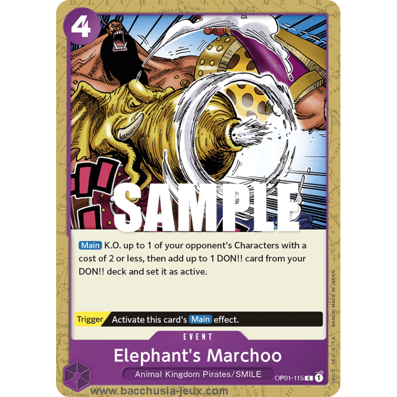 [EN] - One Piece Carte OP01-115 Elephant's Marchoo