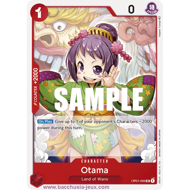 [EN] - One Piece Carte OP01-006 Otama
