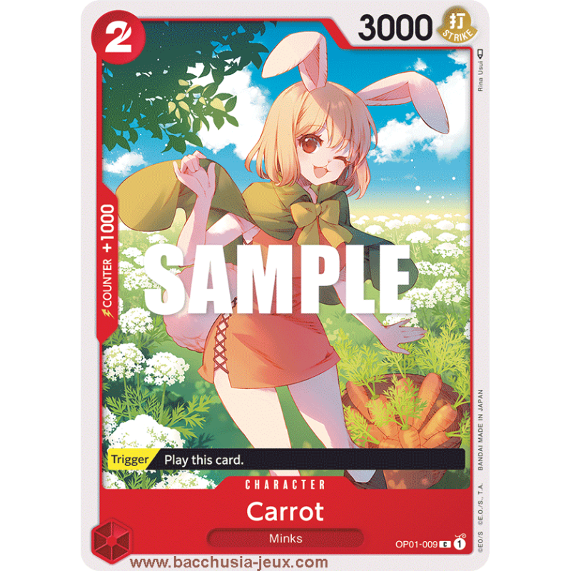 [EN] - One Piece Carte OP01-009 Carrot