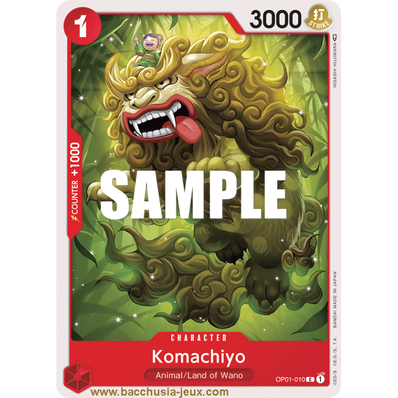 [EN] - One Piece Carte OP01-010 Komachiyo