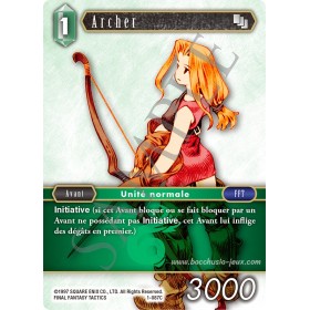 Carte FF01 Archer 1-087C
