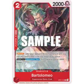 [EN] - One Piece Carte OP01-019 Bartolomeo