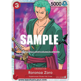[EN] - One Piece Carte OP01-025 Roronoa Zoro SR