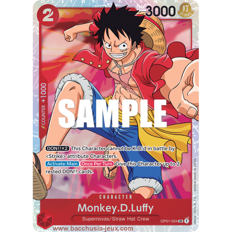 One Piece Card Game: Mazzo Starter Purple Monkey D. Luffy ST-18 - 50 Carte Pronte All'uso