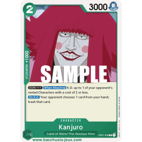 [EN] - One Piece Carte OP01-038 Kanjuro