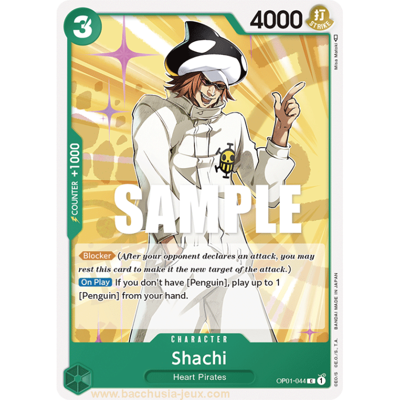 [EN] - One Piece Carte OP01-044 Shachi
