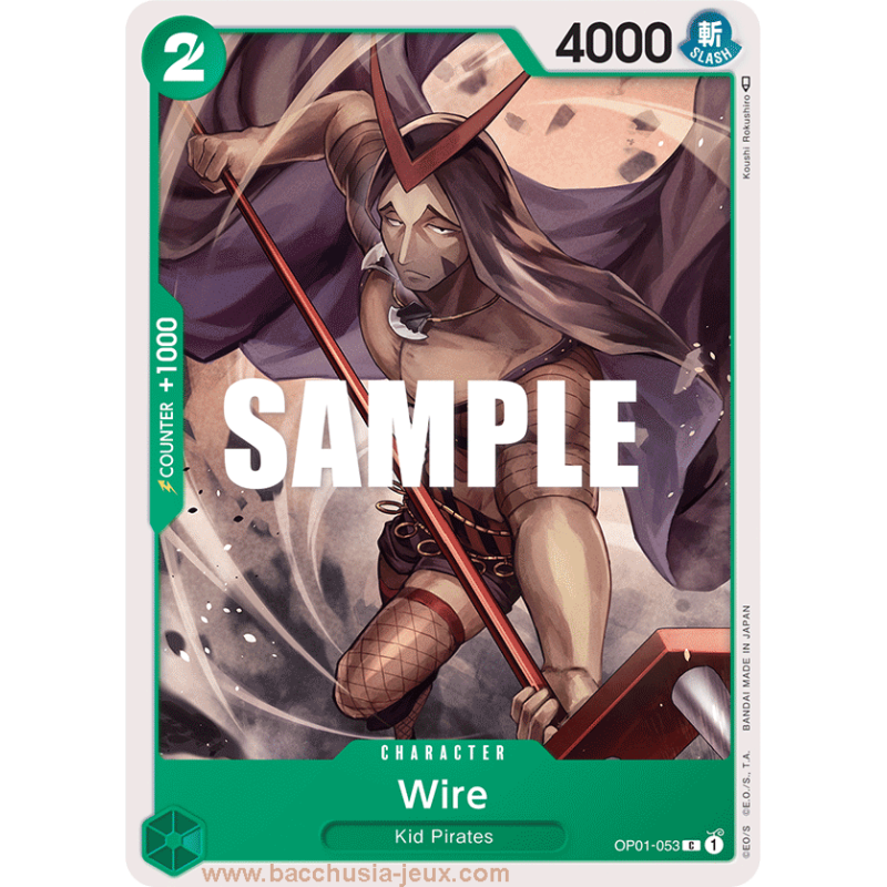 [EN] - One Piece Carte OP01-053 Wire