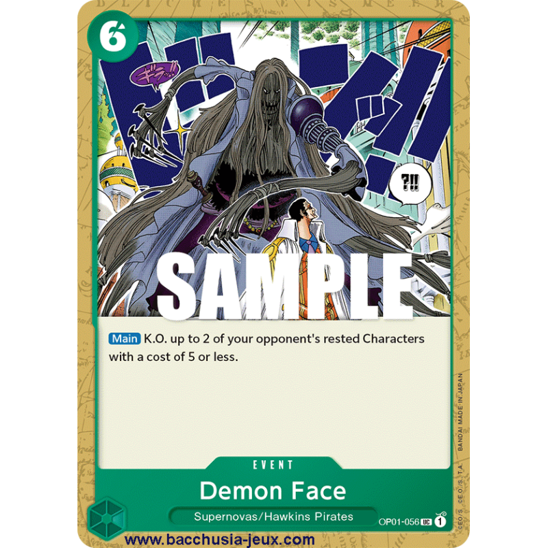 [EN] - One Piece Carte OP01-056 Demon Face