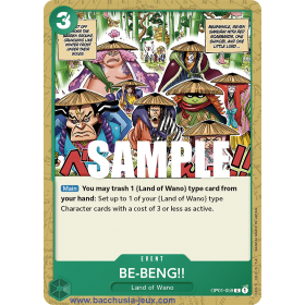 [EN] - One Piece Carte OP01-059 BE-BENG!!