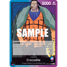 [EN] - One Piece Carte OP01-062 Crocodile Leader