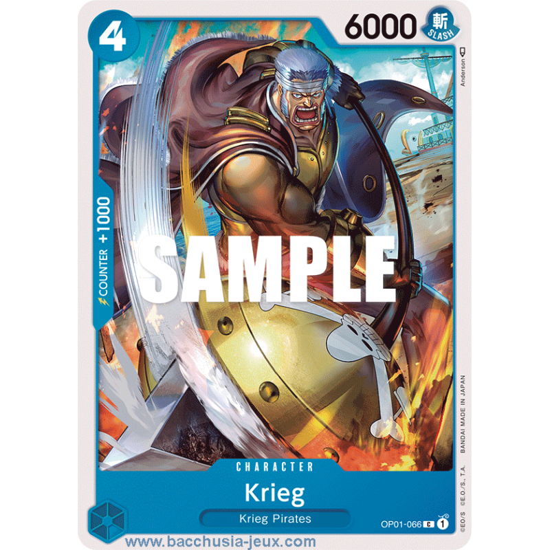 [EN] - One Piece Carte OP01-066 Krieg