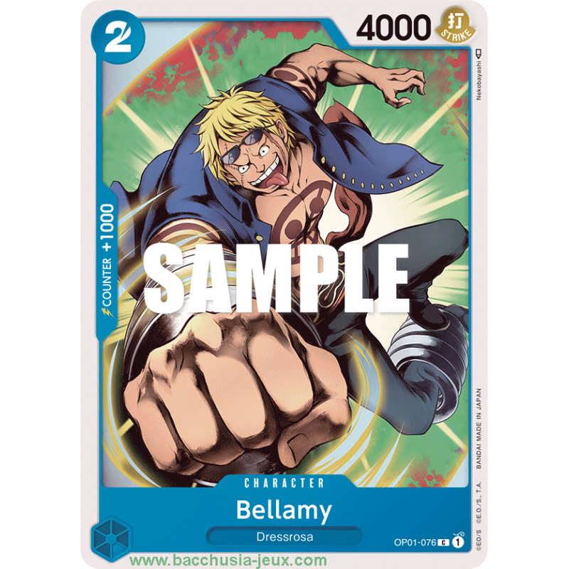 [EN] - One Piece Carte OP01-076 Bellamy