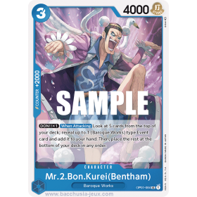 [EN] - One Piece Carte OP01-084 Mr.2.Bon.Kurei (Bentham)