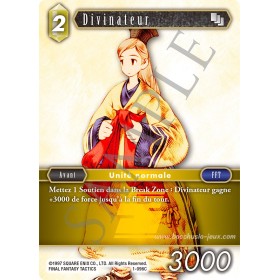 Carte FF01 Divinateur 1-096C