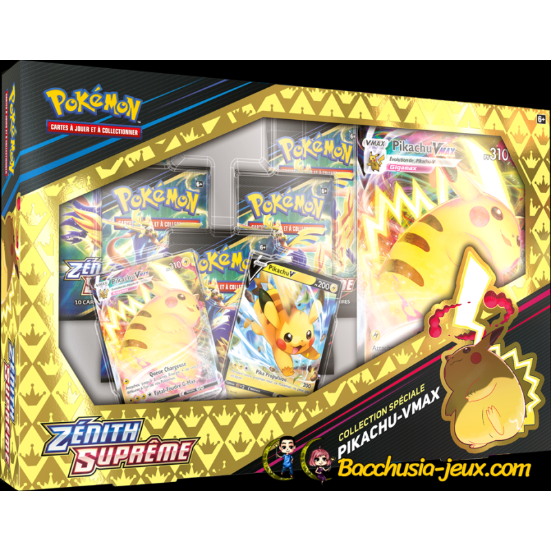 Pokémon Coffret Collection Spéciale EB12.5 Zénith Suprême Pikachu VMax Pokémon Coffret Collection Spéciale EB12.5 Zénith Suprême Pikachu VMax