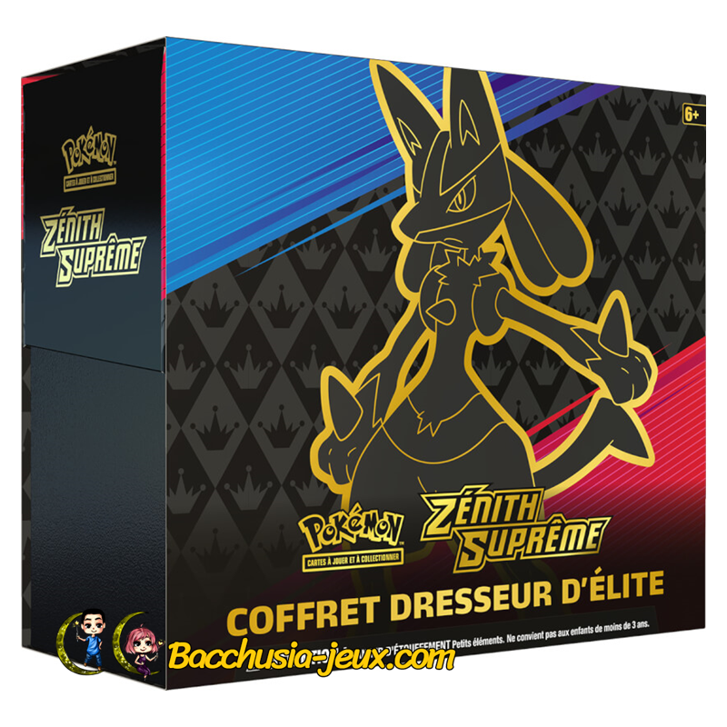 Pokémon Coffret ETB - Elite Trainer Box EB12.5 Zénith Suprême Pokémon Coffret ETB - Elite Trainer Box EB12.5 Zénith Suprême
