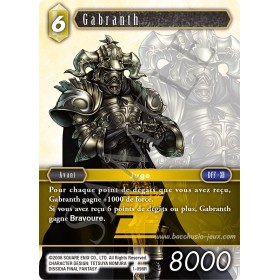 Carte FF01 Gabranth 1-098R
