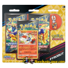 Pokémon Coffret Tripack Pin's EB12.5 Zénith Suprême Pyrobut