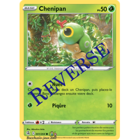 Carte Pokémon EB08 001/264 Chenipan Reverse