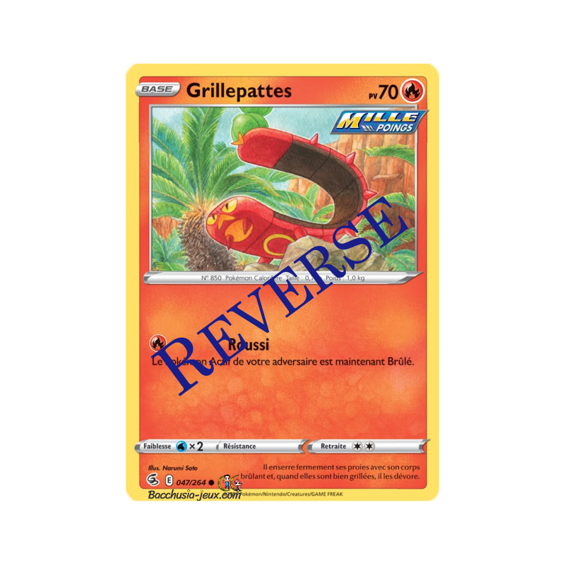 Carte Pokémon EB08 047/264 Grillepattes Reverse